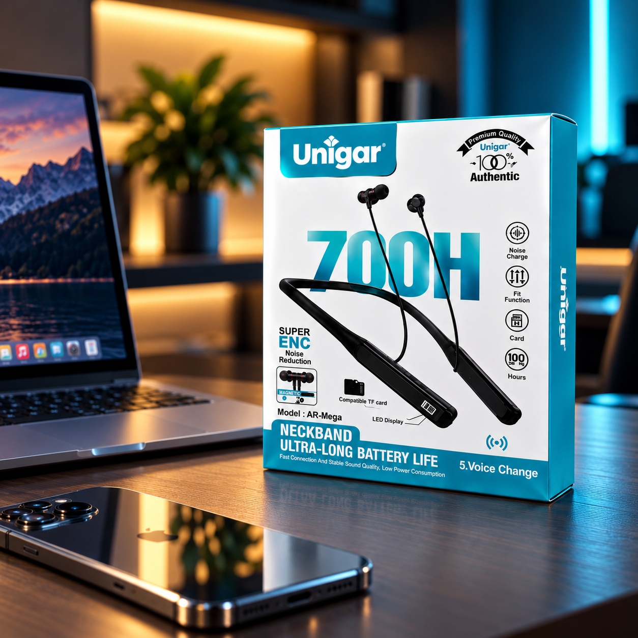 Unigar 700H (AR-Mega) Wireless Neckbandđ§